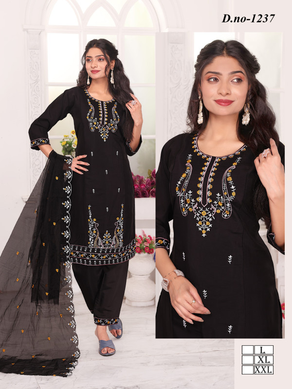 TOP AND BOTTOM WITH DUPATTA SET