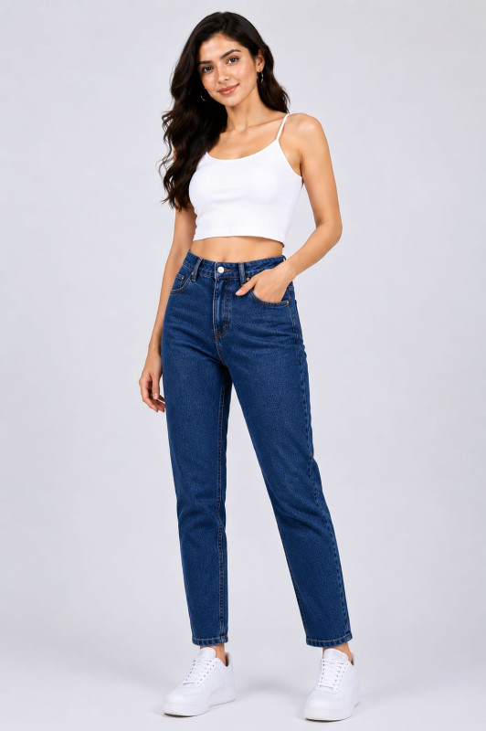 Mom Fit (straight jeans)
