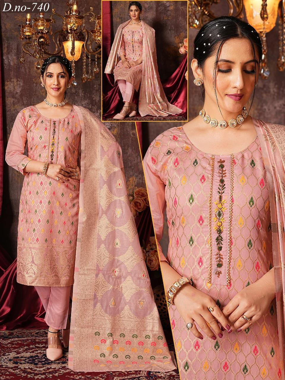 TOP AND BOTTOM WITH DUPATTA SET